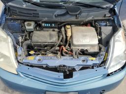 TOYOTA PRIUS 2007 blue  hybrid engine JTDKB20U877658443 photo #4