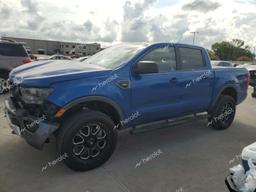 FORD RANGER XL 2019 blue  gas 1FTER4FH8KLB00932 photo #2