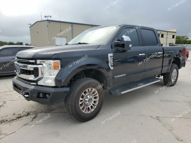 FORD F250 SUPER 2020 black  diesel 1FT7W2BT4LEE59359 photo #1