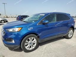 FORD EDGE TITAN 2020 blue  gas 2FMPK3K95LBA31961 photo #2