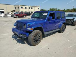 JEEP WRANGLER U 2020 blue  gas 1C4HJXEG0LW324758 photo #2