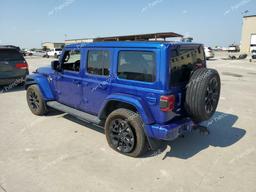 JEEP WRANGLER U 2020 blue  gas 1C4HJXEG0LW324758 photo #3