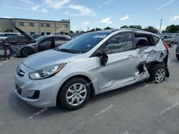 HYUNDAI ACCENT GLS 2013 silver  gas KMHCT5AE0DU088067 photo #2