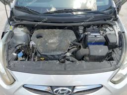 HYUNDAI ACCENT GLS 2013 silver  gas KMHCT5AE0DU088067 photo #4