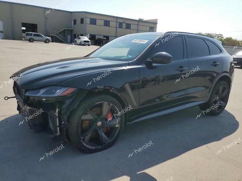 JAGUAR F-PACE SVR 2023 black  gas SADCZ2EE4PA711647 photo #1