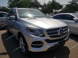 MERCEDES-BENZ GLE 350 4M 2016 silver  gas 4JGDA5HBXGA801763 photo #2