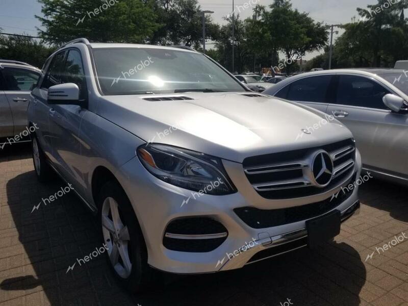 MERCEDES-BENZ GLE 350 4M 2016 silver  gas 4JGDA5HBXGA801763 photo #1