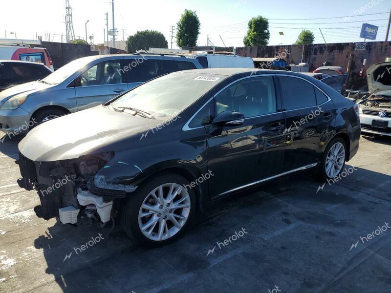 LEXUS HS 250H 2010 black  hybrid engine JTHBB1BA6A2016237 photo #1