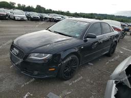 AUDI A4 2.0T QU 2008 black  gas WAUDF78E08A161248 photo #2