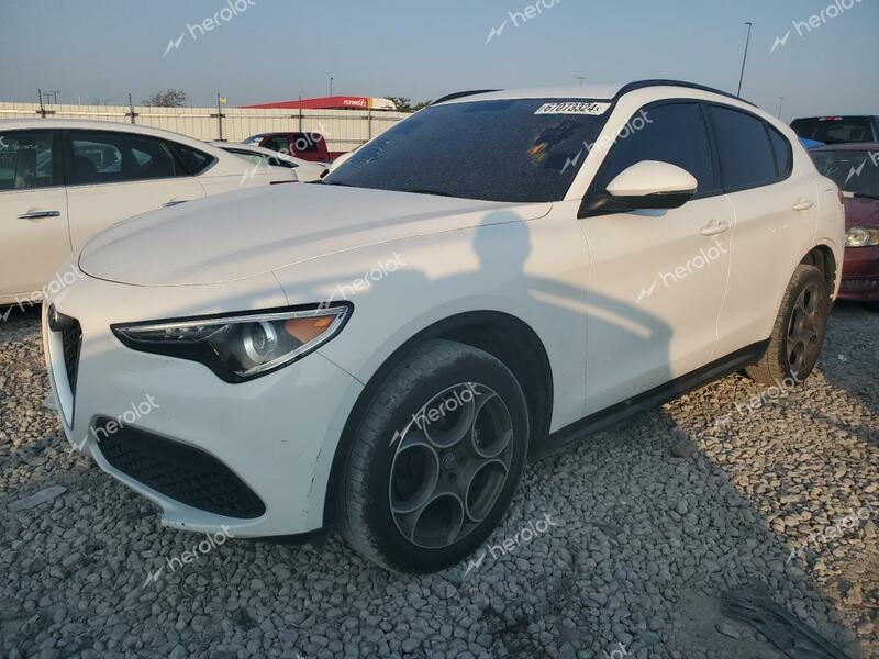 ALFA ROMEO STELVIO SP 2018 white  gas ZASFAKPN4J7B84329 photo #1