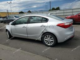 KIA FORTE LX 2014 silver  gas KNAFX4A65E5211086 photo #3