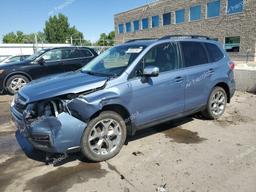 SUBARU FORESTER 2 2018 blue  gas JF2SJAWC3JH528665 photo #2