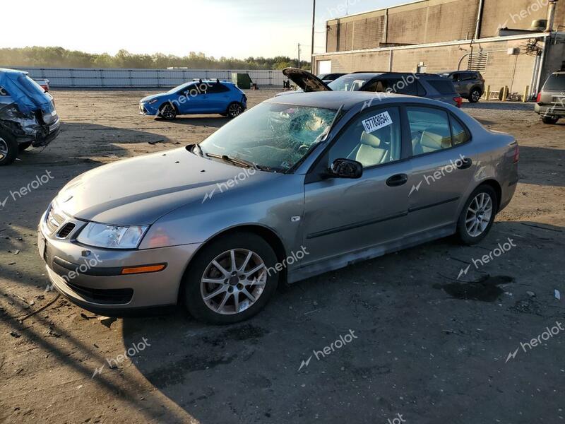 SAAB 9-3 LINEAR 2004 silver  gas YS3FB49S041050342 photo #1