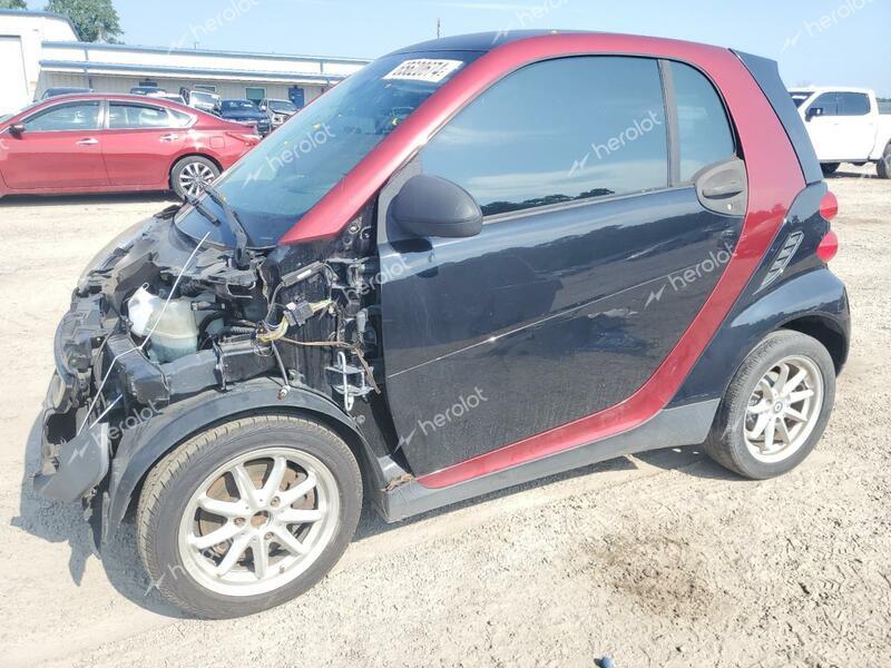 SMART FORTWO PUR 2008 two tone  gas WMEEJ31X78K129192 photo #1