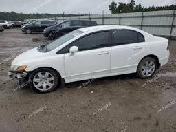 HONDA CIVIC LX 2008 white sedan 4d gas 2HGFA16588H304668 photo #2