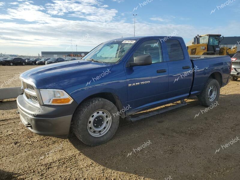 DODGE RAM 1500 2011 blue crew pic gas 1D7RV1GP8BS622988 photo #1