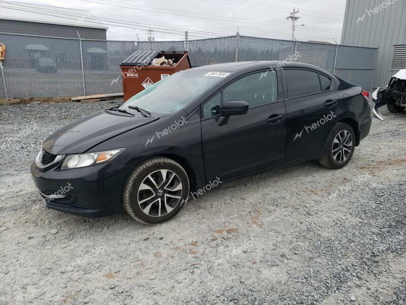 HONDA CIVIC LX 2014 black  gas 2HGFB2F55EH014192 photo #1