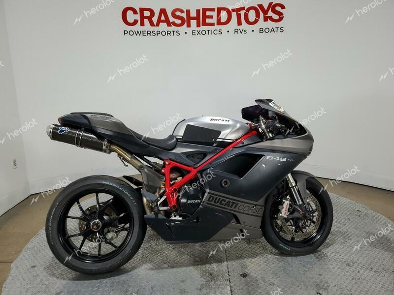 DUCATI SUPERBIKE 2013 black racer gas ZDM1XBMV2DB022971 photo #1