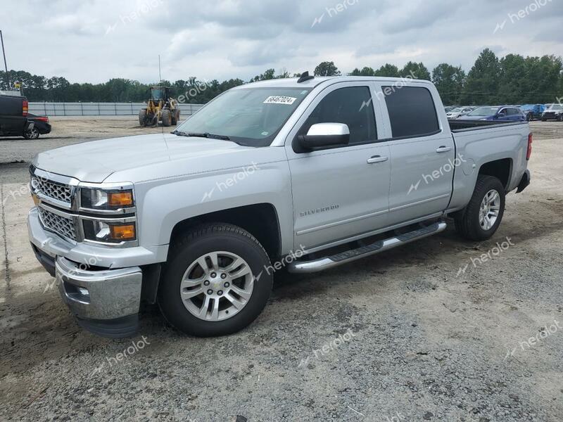 CHEVROLET 1500 2015 silver  gas 3GCPCREC1FG391208 photo #1