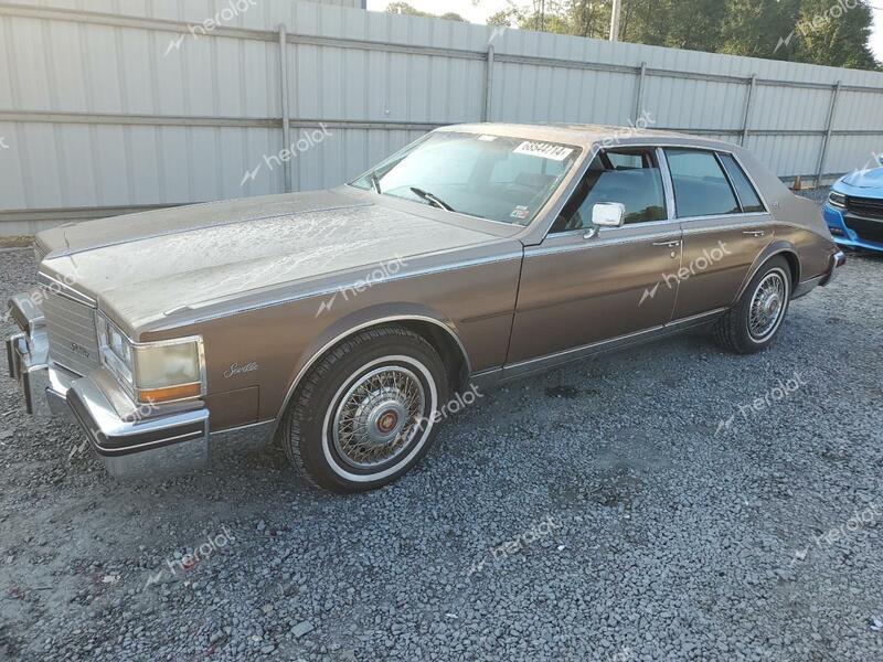 CADILLAC SEVILLE 1984 brown  gas 1G6AS6985EE829282 photo #1