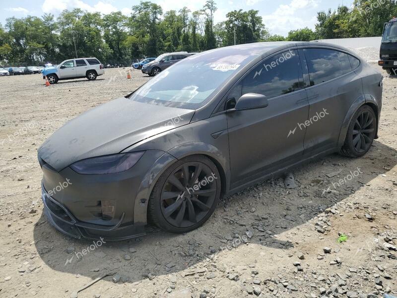 TESLA MODEL X 2019 black  electric 5YJXCBE4XKF180864 photo #1