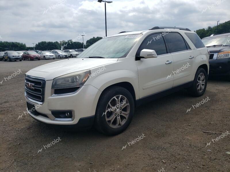 GMC ACADIA SLT 2013 white 4dr spor gas 1GKKVRKDXDJ132783 photo #1