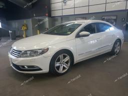 VOLKSWAGEN CC SPORT 2013 white sedan 4d gas WVWBP7AN4DE521951 photo #2