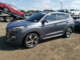 HYUNDAI TUCSON VAL 2018 gray  gas KM8J3CA24JU673800 photo #2