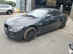 BMW 335 I 2012 black converti gas WBADX7C55CE745599 photo #2