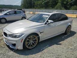 BMW M3 2017 white  gas WBS8M9C56H5G84369 photo #2