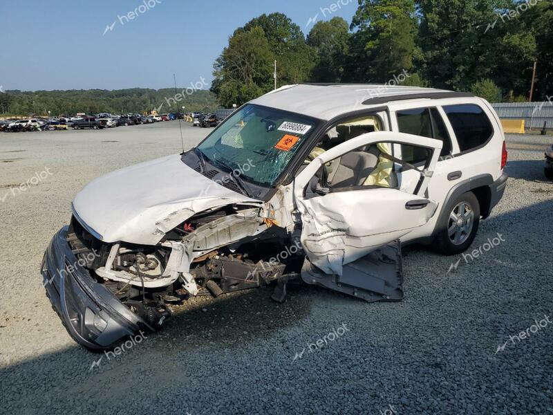 ISUZU ASCENDER S 2007 white  gas 4NUDS13S872702150 photo #1