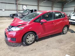 HONDA FIT LX 2015 red hatchbac gas 3HGGK5H59FM723939 photo #2