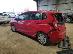 HONDA FIT LX 2015 red hatchbac gas 3HGGK5H59FM723939 photo #3