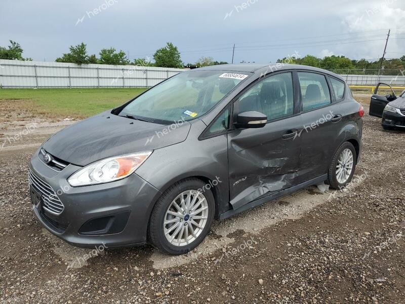 FORD C-MAX SE 2015 gray  hybrid engine 1FADP5AU2FL111268 photo #1