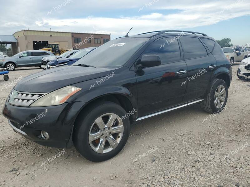 NISSAN MURANO SL 2007 charcoal 4dr spor gas JN8AZ08W57W602648 photo #1