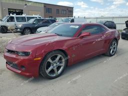 CHEVROLET CAMARO LT 2014 red coupe gas 2G1FB1E30E9307977 photo #2