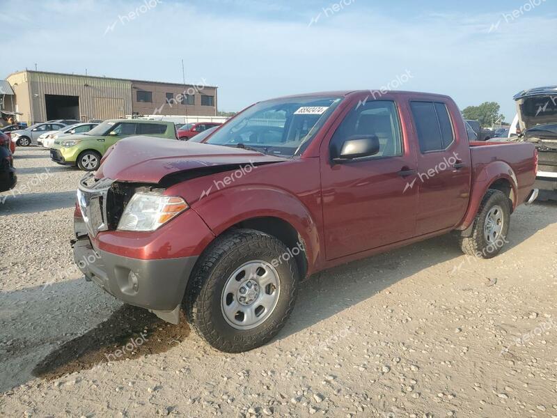 NISSAN FRONTIER S 2016 red  gas 1N6AD0ER7GN784171 photo #1