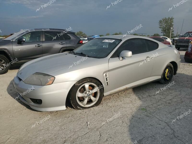 HYUNDAI TIBURON GS 2006 silver  gas KMHHM65D66U226644 photo #1