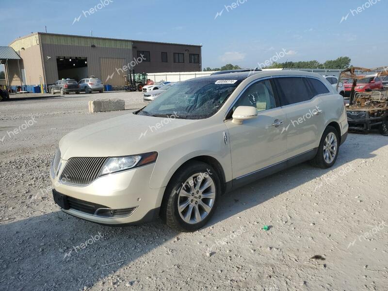 LINCOLN MKT 2014 beige 4dr spor gas 2LMHJ5AT7EBL59132 photo #1