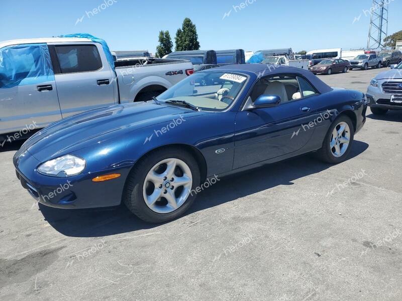 JAGUAR XK8 2000 blue  gas SAJJA42C8YNA03697 photo #1