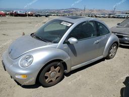 VOLKSWAGEN NEW BEETLE 2001 silver  gas 3VWDD21C31M404593 photo #2