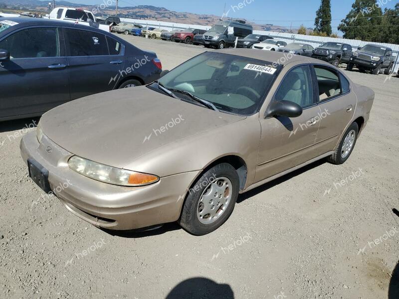 OLDSMOBILE ALERO GL 2002 tan  gas 1G3NL52F72C253300 photo #1