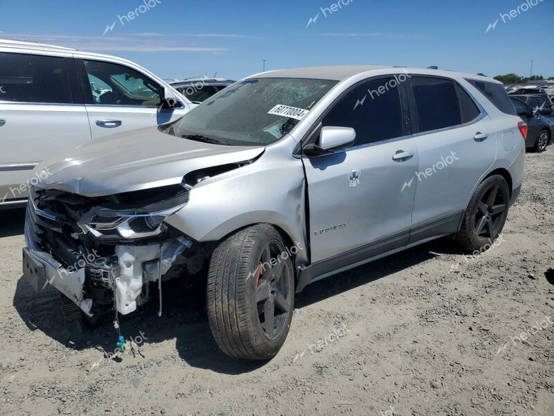 CHEVROLET EQUINOX LT 2018 silver  gas 3GNAXJEV2JS569220 photo #1