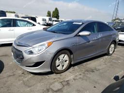 HYUNDAI SONATA HYB 2012 gray  hybrid engine KMHEC4A4XCA057029 photo #2