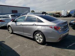 HYUNDAI SONATA HYB 2012 gray  hybrid engine KMHEC4A4XCA057029 photo #3