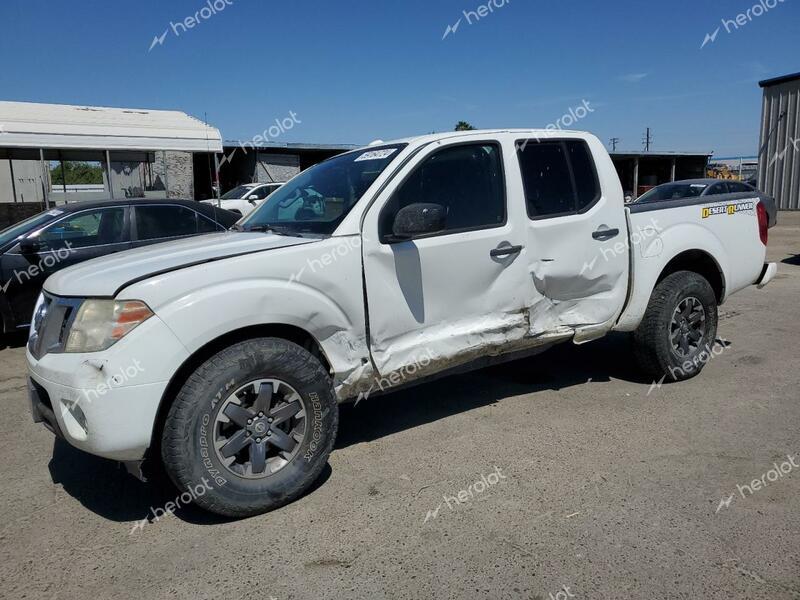 NISSAN FRONTIER S 2016 white crew pic gas 1N6AD0ER1GN790421 photo #1