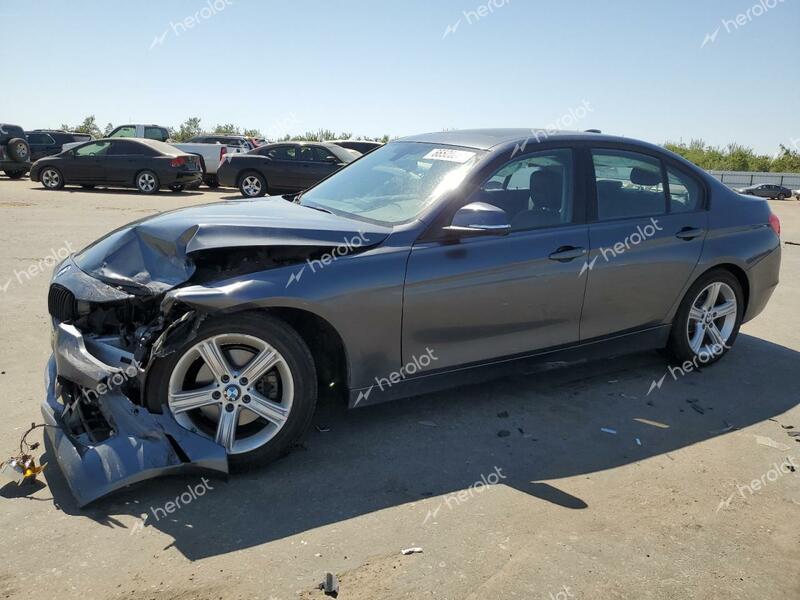 BMW 320 I 2015 gray  gas WBA3B1G51FNT07085 photo #1