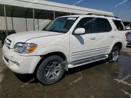 TOYOTA SEQUOIA SR 2005 white 4dr spor gas 5TDBT44A75S257042 photo #2