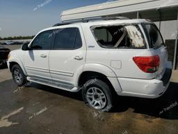 TOYOTA SEQUOIA SR 2005 white 4dr spor gas 5TDBT44A75S257042 photo #3