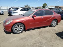 INFINITI G35 2006 burgundy  gas JNKCV51E96M517643 photo #2